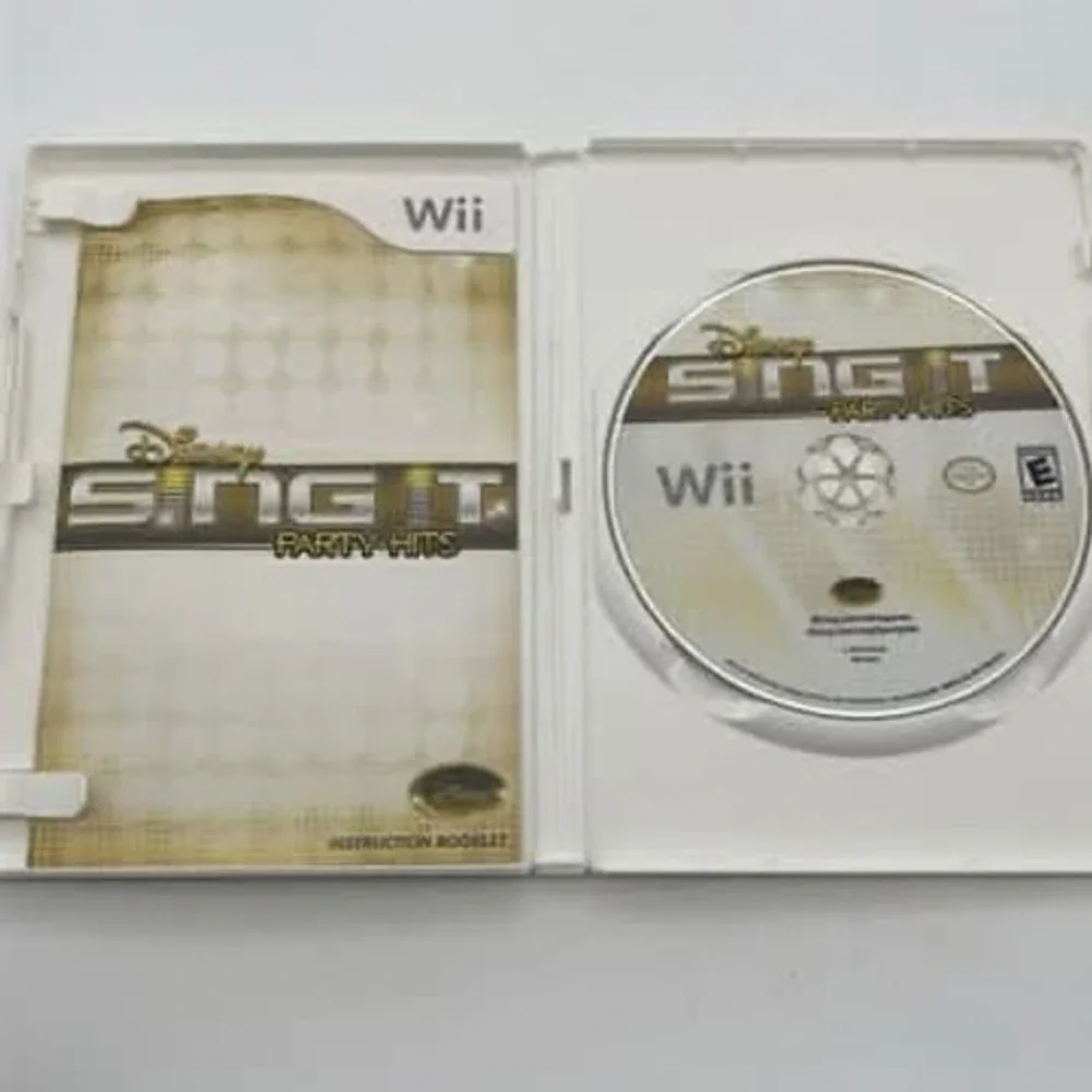 Disney Wii Bundle High School‎ Musical 3 Dance and Sing It Party Hits Games